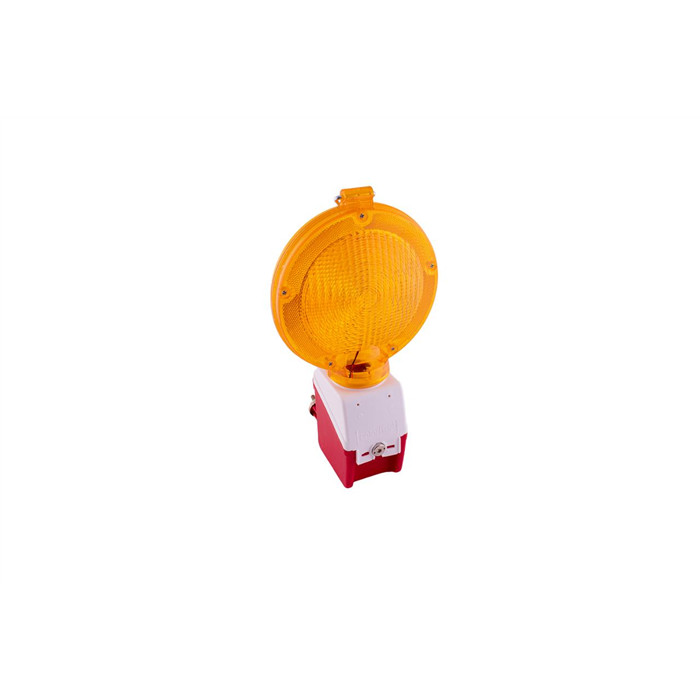 Lampe de chantier avec lentilles jaunes crépusculaire Monolamp